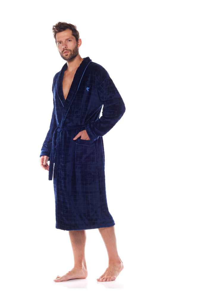 Chalatas Dante 2221 Mėlyna - mėlyna