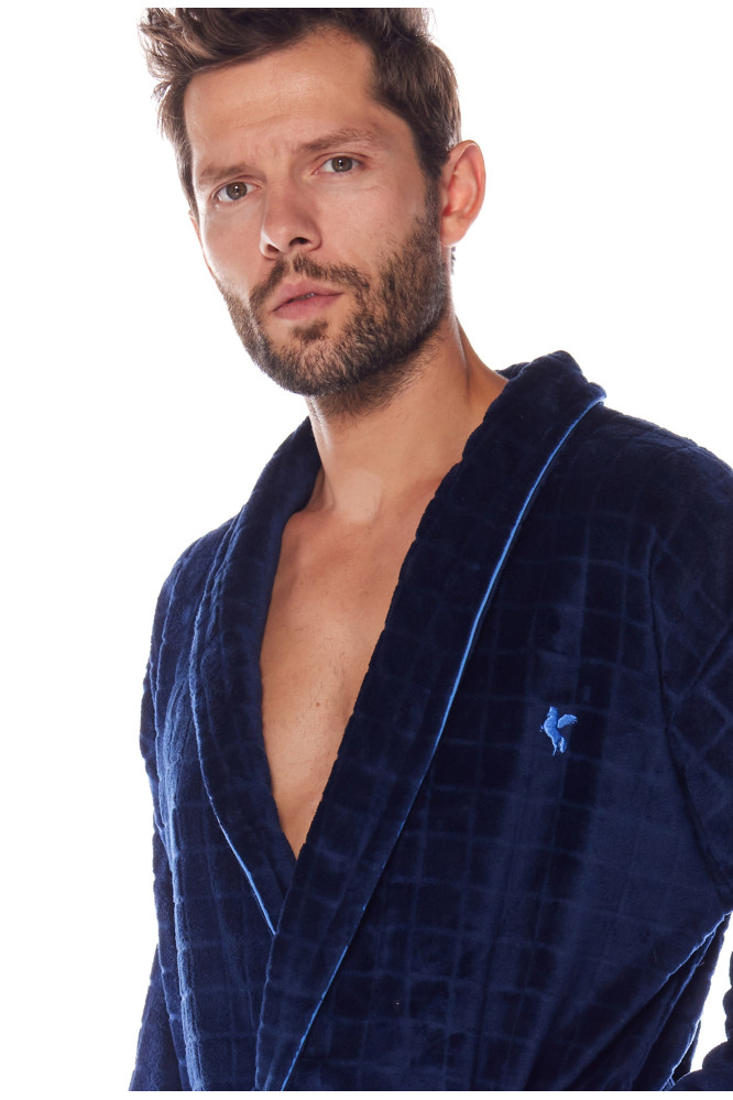 Chalatas Dante 2221 Mėlyna - mėlyna