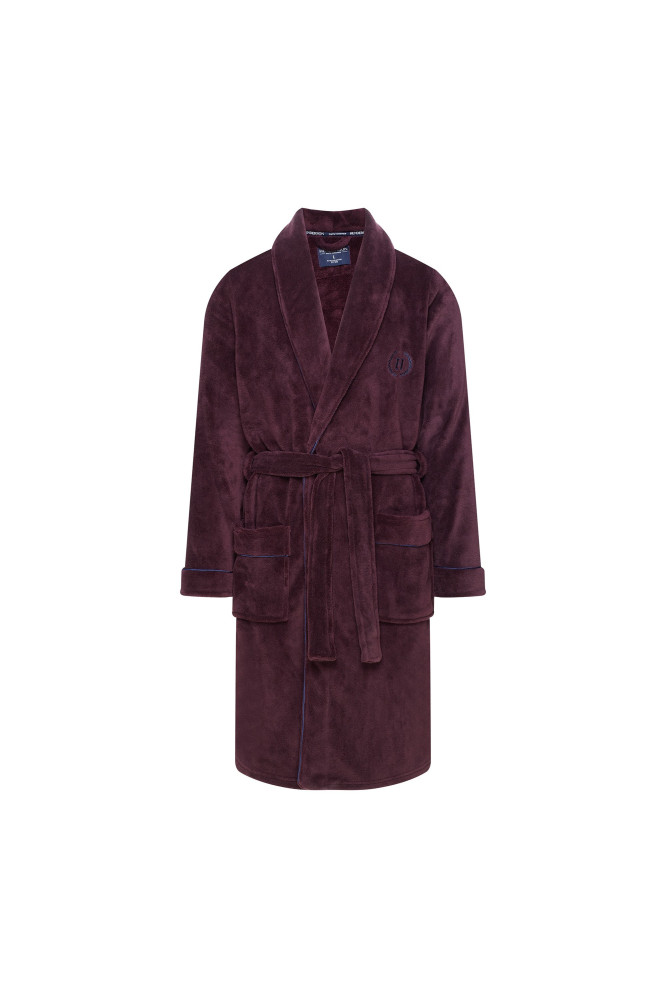 Chalatas Hustle 41935-93X Bordo - bordo