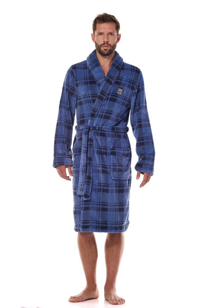 Chalatas Hero Long 2455 Navy - mėlyna