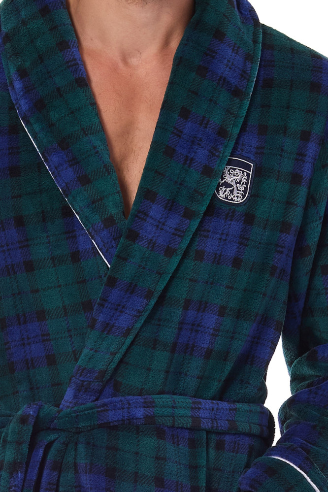 Chalatas Hero Long 2455 Mėlyna - mėlyna