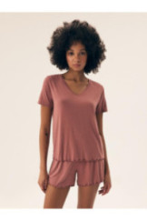 Pižama Noves 430222 Purvina Rožinė