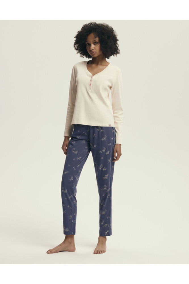 Pižama Delanie 43698 Ecru