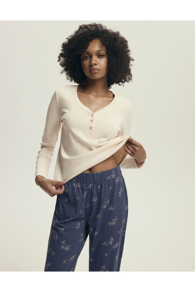 Pižama Delanie 43698 Ecru