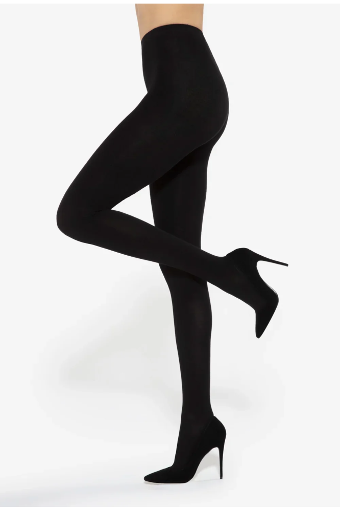 Medvilninės Pėdkelnės Celia - juoda