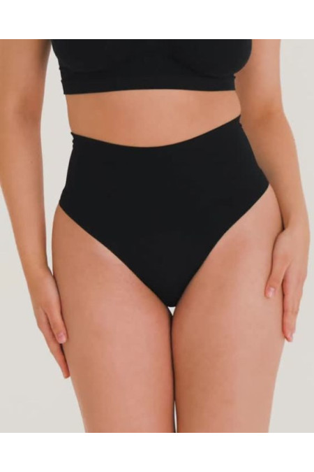 Kelnaitės S124 Shapewear Braziliško kirpimo Juoda