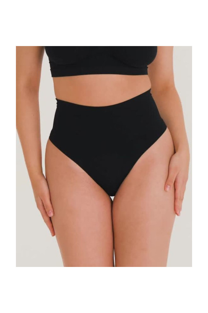 Kelnaitės S124 Shapewear Braziliško kirpimo Juoda