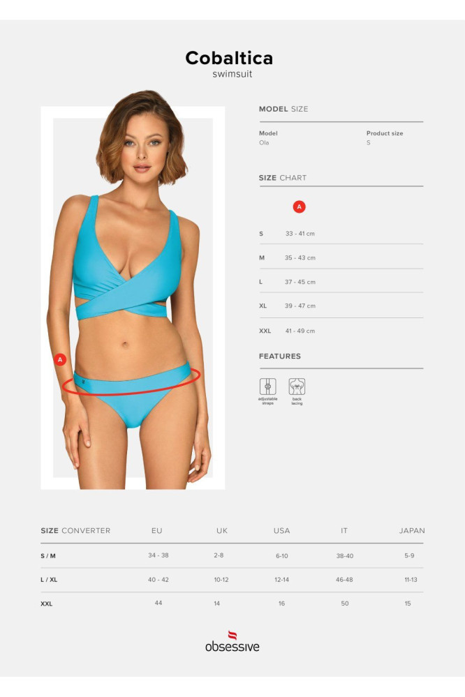 Maudymosi kostiumėlis Cobaltica