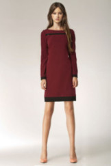 Suknelė America s40 Bordo