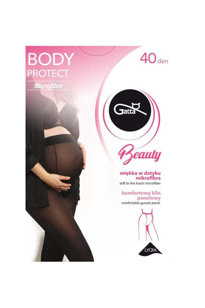 Pėdkelnės   Kūno triko Protect 40 Microfibre 40 Den - smėlio