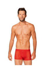 Bokseriai Obsessiver Raudona