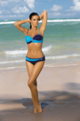 Maudymosi kostiumėlis Liliana Atene-Mare M-259 Mėlynai-Dangiška (23)