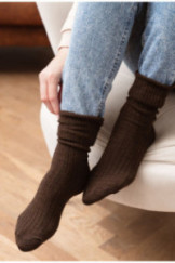 Kojinės 044-004 Ruda
