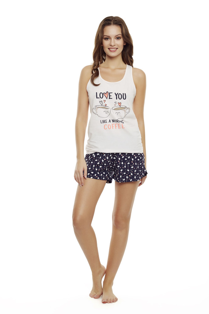 Pižama Danni 35831-03X Rožinė-Mėlyna