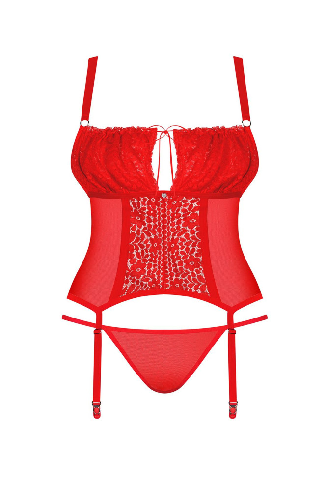 Korsetas Blossmina siaurikės dovanų!!! Raudona