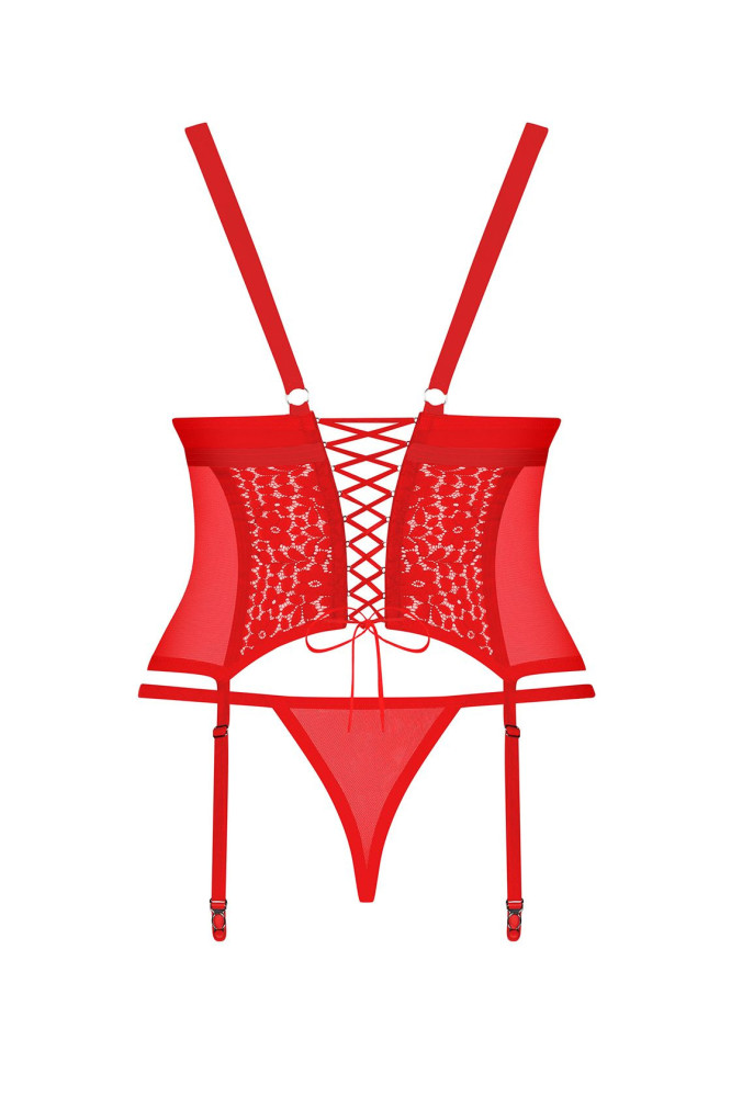 Korsetas Blossmina siaurikės dovanų!!! Raudona