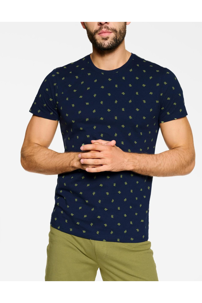 Pižama Needle 39730-59X Mėlynai-Žalia