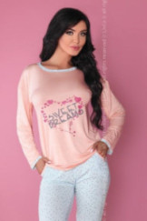 Pižama Sweet Dreaming 107 Rožinė-Dangiška