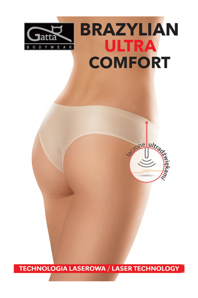 Kelnaitės Braziliško kirpimo Ultra Comfort - smėlio