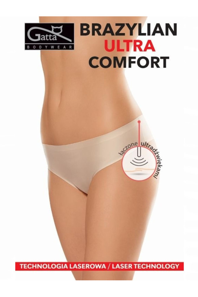Kelnaitės Braziliško kirpimo Ultra Comfort - smėlio